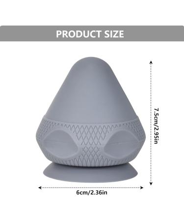 Trigger Point Massage Device | Relieve Neck Back & Shoulder Pain | Gray Silicone Suction Cup - Buy Online on GoSupps.com