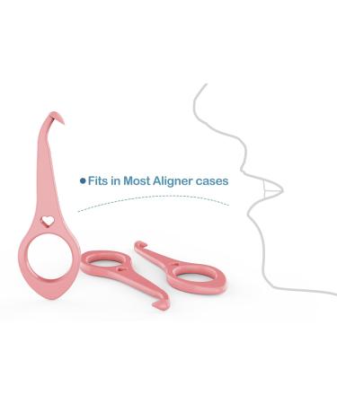 Clear aligner removal tool-invisible removable braces invisible aligner remover-aligner remover-fixer remover (4 pieces) dark blue - Buy Online on GoSupps.com