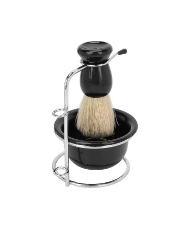 Professional 3-Part Shaving Set for Men | Soft Nylon Bristle Brush Safety Razor & Beard Shaping Kit - Perfect for International Shipping - Buy Online on GoSupps.com