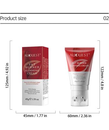  Eastuy Slimming cream for the stomach | Slimming cream with massage roller to improve body contours | Slimming cream for the body and firming the waist and abdomen - Buy Online on GoSupps.com
