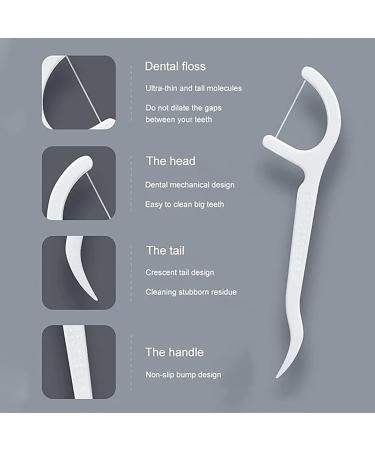 Automatic Tooth Pairs Stick - Disposable Interdental Flosser with Travel Case | Ideal for Families & Hotels - Shop Now! - Buy Online on GoSupps.com