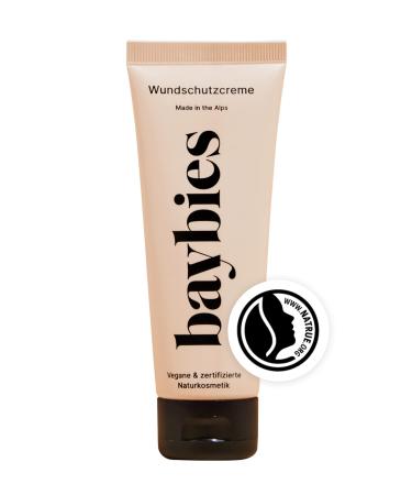Baybies Baby wound protection cream |Certified natural cosmetics |Mild cream for babies |Soothes & maintains irritated skin |Gift idea for babyparty |75ml - Buy Online on GoSupps.com