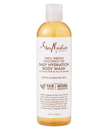 SheaMoisture 100% Virgin Coconut Oil Daily Hydration Bath & Body Pack - Body Wash & Lotion - 13 fl. oz. Each - Buy Online on GoSupps.com
