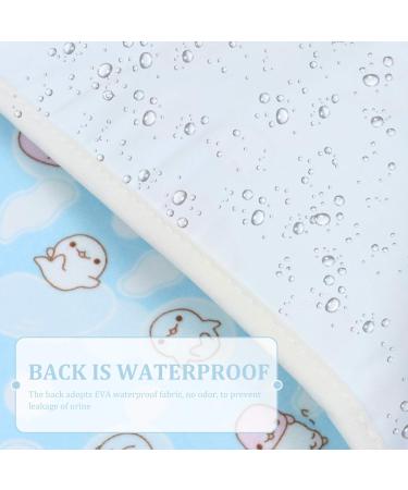 2pcs Waterproof Baby Changing Pad Set - Breathable & Leak-Proof Mat for Toddlers - Yellow Blue - Buy Online on GoSupps.com