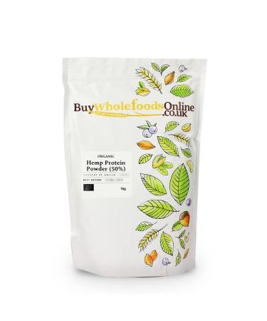 Organic Hemp Protein Powder (50%) 1kg (BWFO)