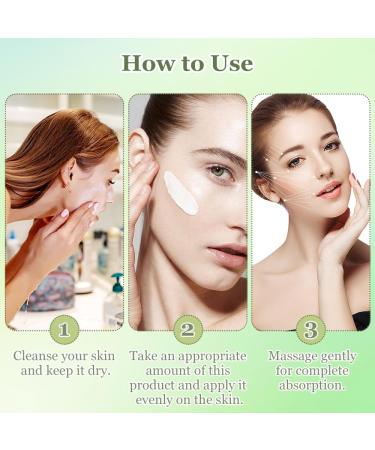 Horuili 2pcs Firming Cream Moisturizing Face Cream Whitening Cream Wrinkle Smoothing Cream Collagen Cream Moisturizing Cream Suitable for All Skin Types - Buy Online on GoSupps.com