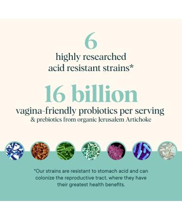 Ora Organic Women's Prebiotic & Probiotic Powder - Vaginal Health & Candida Support | 16 Billion CFU, 6 Strains, Apple Raspberry Flavor - 1 Month Supply - Buy Online on GoSupps.com