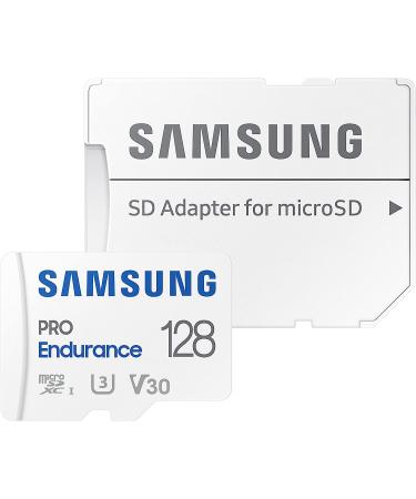SAMSUNG PRO Endurance 128GB MicroSDXC Memory Card - Dash Cam, Body Cam, Security Camera - Class 10 U3 V30 | MB-MJ128KA/AM - Buy Online on GoSupps.com