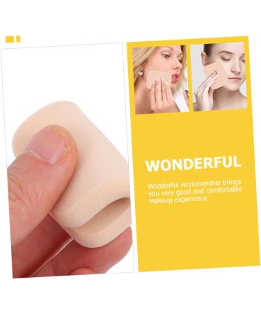 minkissy 8 Sets Puff Makeup Applicator Makeup Powder Puff Eye Shadow Applicator Face Powder Puff Loose Powder Makeup Pads Face Tools Makeup Supplies Bracket Sponge Square Miss - Buy Online on GoSupps.com