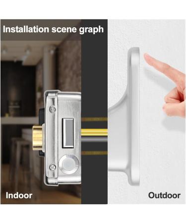 Fingerprint Lock Electronic Smart Door Locks Waterproof WiFi Card APP Unlock Access Control System Password Card Outdoor (Color : Package C 3) (Package a 1) - Buy Online on GoSupps.com
