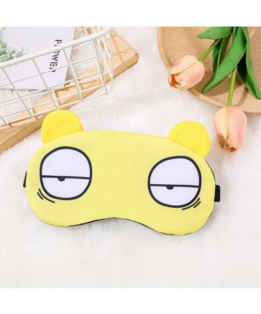 4 Pack Soft Fluffy Sleeping Eye Masks for Kids and Adults - Daydream Cartoon Eye Masks for Travel and Rest - Buy Online on GoSupps.com