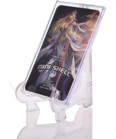 Qesonoo Top Loader Card Sleeves 10 Pack - Clear Acrylic Protectors for Trading Cards with 2 Display Stands - Baseball Sports Card Holder Case - White - Buy Online on GoSupps.com