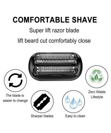 53B Foil & Cutter Spare Part for Series 5 Shavers | Compatible with 5020S 5018S 5050Cs 6020S 6075Cc 6072Cc - Buy Internationally - Buy Online on GoSupps.com