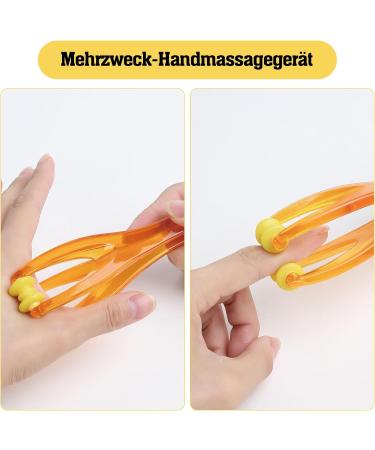 4-Piece Hedgehog Massage Ball Set | Stress Relief & Foot Massager | Magnetic Finger Roller balls - 32mm Diameter - Buy Online on GoSupps.com