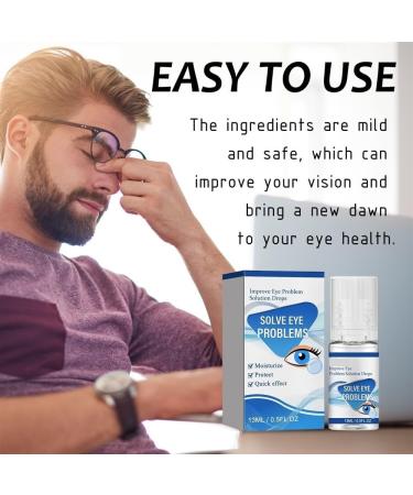 Myopia Reversal Eye Drops | Relieve Eye Fatigue Redness & Blurry Vision | Gentle Eye Protection (1 Count) - International Shipping Available - Buy Online on GoSupps.com