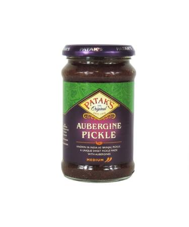 Patak the Aubergine Aubergine Pickle Medium (283g) - Pack of 2