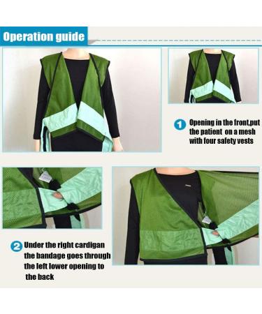 Elderly Breathable Wheelchair Seat Constraint Clothing Seat Belt Protective Clothing Safety Non-Slip Accidental Medical Restraints M Medium - Buy Online on GoSupps.com