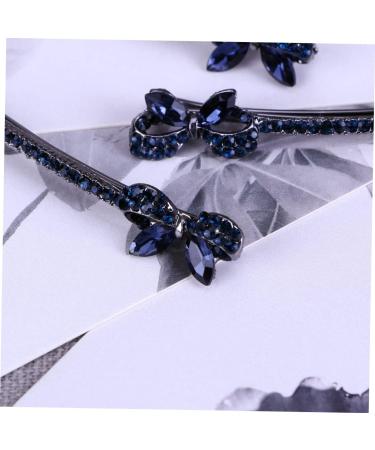 DOITOOL 4 Pairs Bridal Headpiece Hair Jewels for Women Pearl Hair Pin Hair Barrettes for Girls Bride Hair Clip Bride Headpieces for Wedding Crystal Pair Clip Miss Rhinestones - Buy Online on GoSupps.com