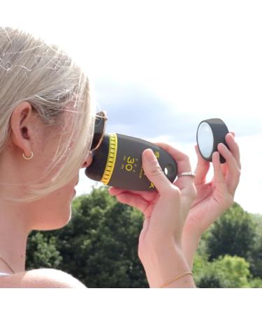 Solex Sports Sun Cream SPF 30 for Outdoor Sports Golf Tennis Cricket - Easy Application Body and Face Sunscreen - Suncream Factor 30 with Shea Butter - Sunblock with Applicator Mirror & Carabiner - Buy Online on GoSupps.com
