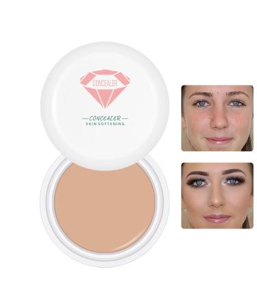 Matte Concealer | Waterproof Corrective Cream - Long-Lasting Water-Resistant Moisturizing for Dark Circles and Blemishes - For Women and Girls - Evenings and Events