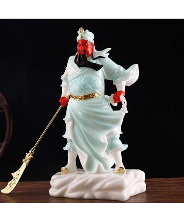 Buddha Statue/Buddha Figurines Artificial Jade Buddha Statue Exquisite Chinese Guan Gong Statue Decoration Guan Yu Buddha Statue Home Living Room Shop Gift 15 Inch Buddha Statue Decoration - Buy Online on GoSupps.com