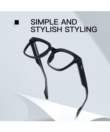 Buy Cyxus Blue Light Filter Glasses for Men & Women - Fashionable Computer & Gaming Safety Glasses - Model 8556 Black - Buy Online on GoSupps.com