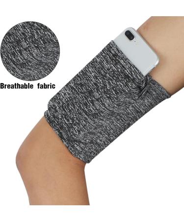 Becomes Arm Loop Bracelet Holder & Cell Phone Arm Holder - Ideal for Sports & Outdoor Activities - 2-Pack in White Blue & Heidegrau - Buy Online on GoSupps.com