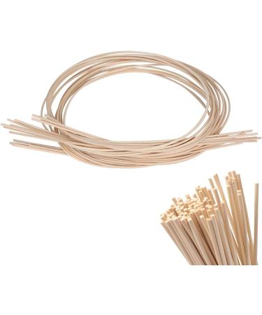 Jackfru 100 Pcs Reed Diffuser Sticks | 3mm x 30cm Rattan Peddigrohr for Room Fragrance - Ideal Replacement for Home & International Shipping - Buy Online on GoSupps.com