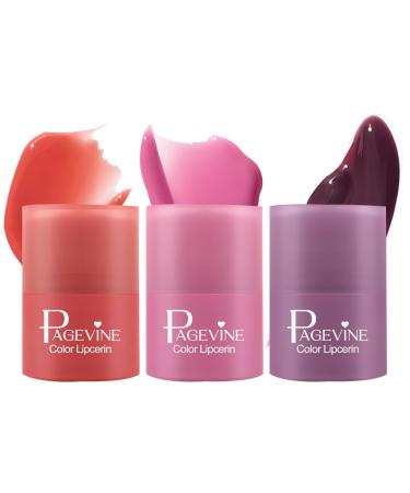 Domality Twisted High Shiny Finish Lip Gloss 3 Colors Lasting Hydration Lip Balm Moisturizing Gloss Oil Moisturizing Korean Skin Care