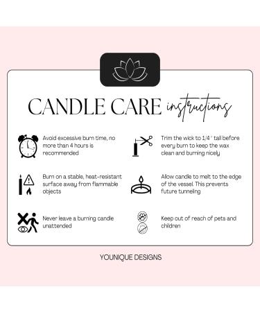 YouNique Designs Smells Like Retirement Candle - 7oz Lavender & Vanilla - Happy Retirement Gifts for Women - All Natural Soy Vegan Aromatherapy Candle - Buy Online on GoSupps.com