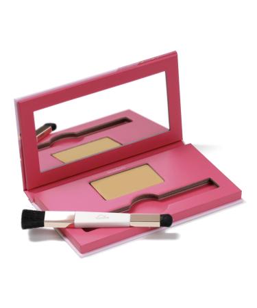 eSalon Conceal & Cover Root Touch Up + Brow Powder 5.2 g Root Coverage Palette Root Concealing Powder Instantly Covers Greys Creates Thicker & Fuller-Looking Hair Strawberry