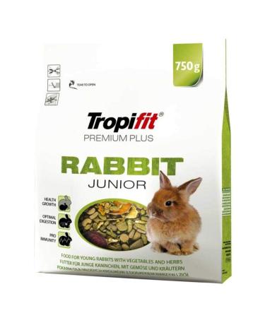 Tropifit Premium Plus Rabbit - Junior - 750 g