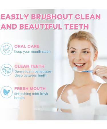 Niacinamide Whitening Toothpaste Toothpaste with Natural Gentle Care Deep Stain Removal Clean Fluoride-Free Formula is Suitable for Sensitive Teeth (1) - Buy Online on GoSupps.com