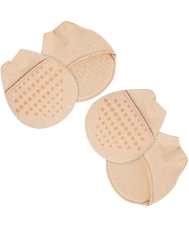 Buy 6 Pairs Seamless Invisible Forefoot Pad Half Socks - Cushioned Toe Toppers for Ultimate Comfort | International Shipping Available - Buy Online on GoSupps.com