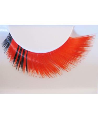 Buy Eulenspiegel 000243 Red/Black Artificial Eyelashes with 1ml Glue - Perfect for Carnival & Theme Parties - International Shipping Available - Buy Online on GoSupps.com