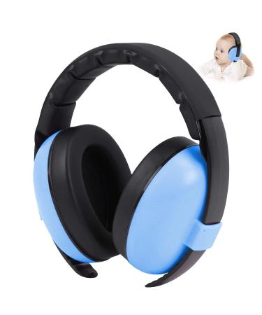 YANKUIRUI Baby Ear Defenders Noise Cancelling Headphones Ear Protection Adjustable Earmuff For Age 3 months To 3 Years At Firework Concert Cinema Blue