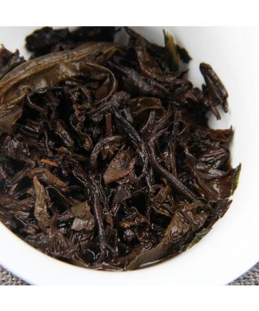 HQZM Glutinous Fragrance Mature Puer Tea Menghai Puer Tea 357g Traditional Craftsmanship - Buy Online on GoSupps.com