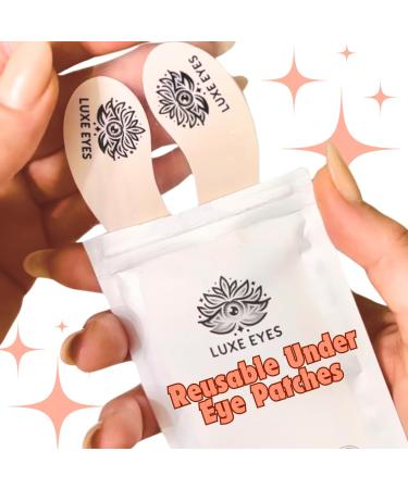 Silicone Reusable Under Eye Patches for Wrinkles Puffy Eyes and Dark Eye Circles- Adhesive + Cruelty-Free Natural and Hypoallergenic Skin Care for Men & Women 1 Count (Pack of 1)