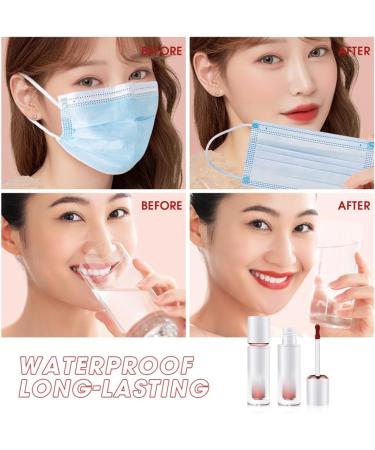 siduytin Matte Lip Gloss Waterproof Sweatproof Lipstick Portable Travel Beauty Make Up Cosmetics Accessories for Girls Women Type 2 - Buy Online on GoSupps.com