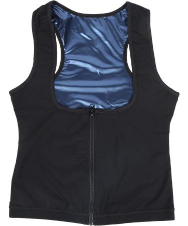 Tbest Sauna SuitsSauna Vest Heating Sweat Tank Top Breathable Waist Trainer Zipper Sports Corset for FemaleL/XL (S/M) S-M - Buy Online on GoSupps.com