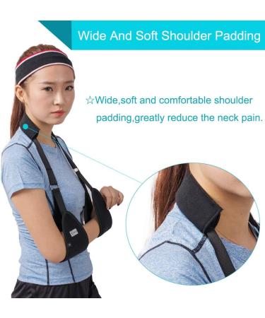 Triangle Dislocated Arm Sling - Medical Shoulder Immobilizer for Rotator Cuff Wrist & Elbow Support - Lightweight & Comfortable Brace for Broken & Fractured Arms - Buy Online on GoSupps.com