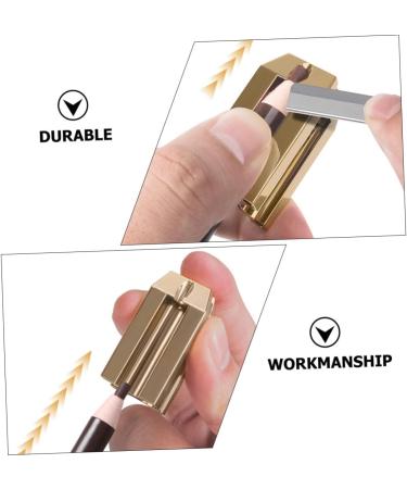 Healeved 1pc Eyebrow Pencil Sharpener Portable Pencil Sharpener Cosmetic Sharpener Cosmetic Pencil Sharpener Eyeliner Sharpener Beauty Pencil Shaper Auxiliary Pencil Makeup Tools - Buy Online on GoSupps.com