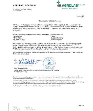 11A-Apofy Myo-Inositol 1000 - Vegan Cell Membrane Support | 120 Capsules - International Shipping Available - Buy Online on GoSupps.com