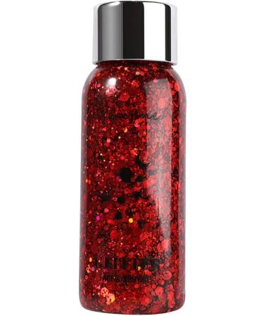  bellv Glitter Liquid Eyeshadow | Glitter Gel Mermaid Face - Waterproof Long Lasting Face & Hair - Holographic Cosmetic Accessory for Concert Festival Bellv - Buy Online on GoSupps.com