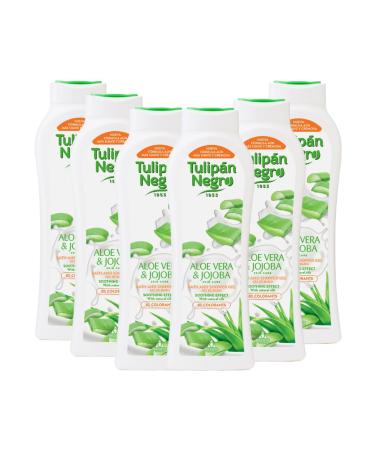 BRISEIS SA Black Tulipan Bath Aloe Vera Gel Soothing Effect 720 ml x6 units