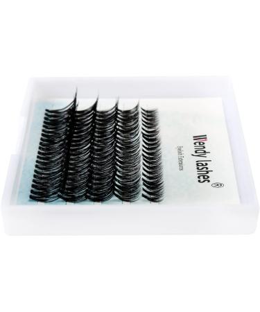 D Curl 0.07mm Mixed Cluster Lashes 8-16mm | 30 Root Individual Eyelash Extensions - Buy Online on GoSupps.com