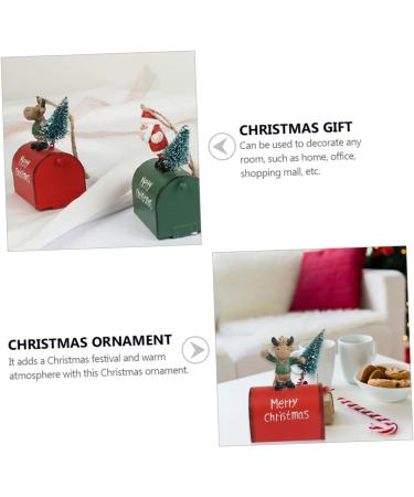 Alipis 1pc Christmas Ornaments Decor Christmas Postbox Ornament Christmas Tree Listing - Buy Online on GoSupps.com