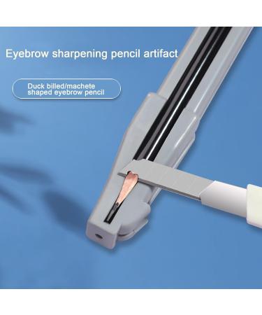  LearnLyrics Makeup Pencil Sharpener | 4 in 1 Duckbill Pencil Sharpener Eyebrow Pencil Waterproof Peelable Eyebrow Pencil for Makeup Beginners - Buy Online on GoSupps.com