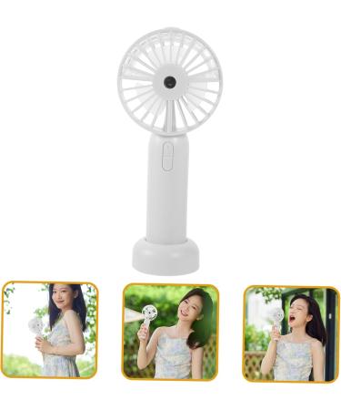 Yardenfun Fan Air Humidifier Face Mist Sprayer Heart Pillow Fluffy Handheld Portable Travel Humidifier Mini 17.50X7.50X4.00CM White - Buy Online on GoSupps.com
