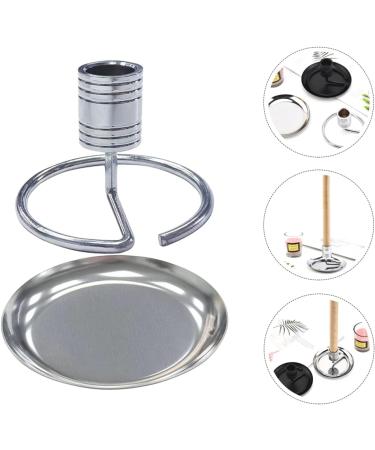 Gleavi 5 Sets MOXA Seat Storage Base | Stainless Steel Moxa Stick Holder & Burning Frame | 10x10cm | Premium Metal Bracket - International Shipping Available - Buy Online on GoSupps.com